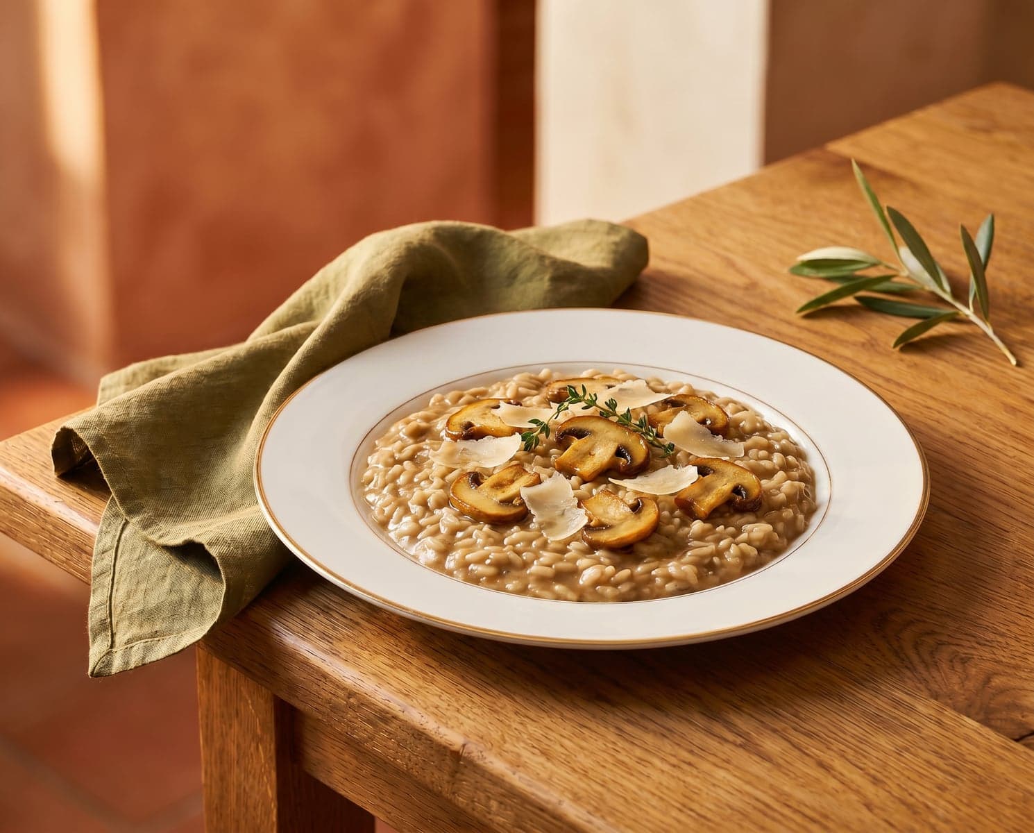 Risotto ai Funghi Porcini